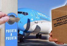 Servicio puerta a puerta de Aerolineas Argentinas