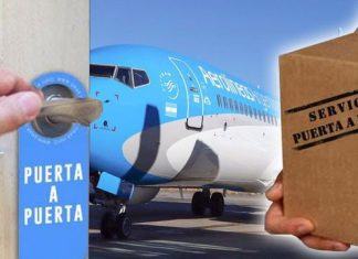 Servicio puerta a puerta de Aerolineas Argentinas