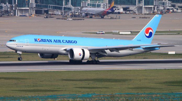 Korean Air Cargo expande su servicio de cargas