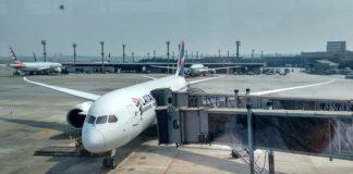 LATAM recibe el primer Boeing 787-9 con nuevas cabinas