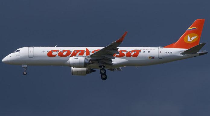 Aerolínea venezolana reanuda vuelos hacia Bolivia