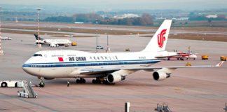 Air China suspende el vuelo Houston-Panamá desde el 2 de febrero