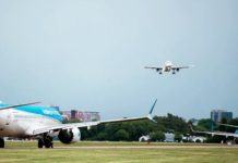 Desde el 11 de mayo, los vuelos a países limítrofes y Perú operarán en el Aeroparque