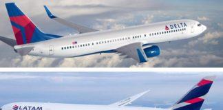 Alianza estrategica Delta/LATAM