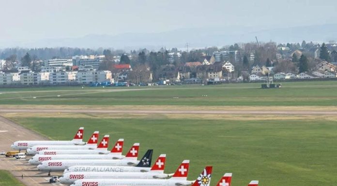 Flotas estacionadas como consecuencia del COVID-19