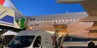 Viva Aerobus utiliza aviones de pasajeros para el transporte de cargas