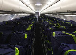 Primeras bolsas comerciales de carga para asientos en cabinas de pasajeros Airbus A319/A320/A321