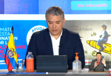 El Presidente Iván Duque aseguró que no se van a restablecer vuelos internacionales en el corto plazo