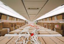 Modificación de aviones de pasajeros para transportar carga adicional