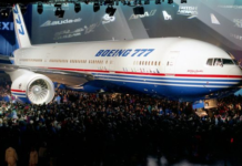 Aniversario del Boeing 777