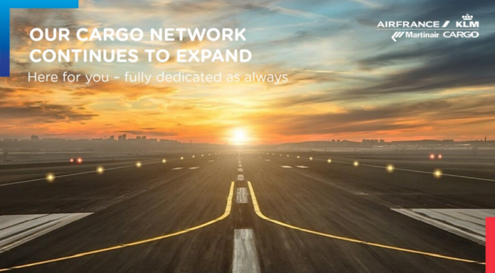 AFKLMP Cargo continúa expandiendo su network