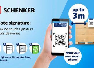DB Schenker desarrolla un sistema de firma a distancia para sus entregas