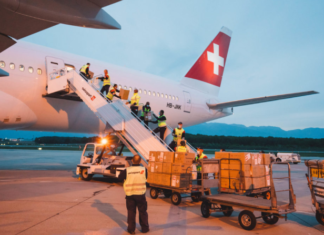 Swiss WorldCargo comienza a transportar carga comercial en cabina de pasajeros