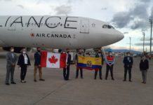 Air Canada Cargo inició su operación de cargas en el aeropuerto de Quito