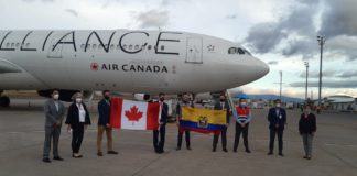 Air Canada Cargo inició su operación de cargas en el aeropuerto de Quito