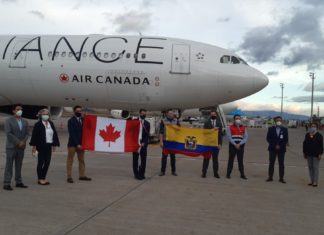 Air Canada Cargo inició su operación de cargas en el aeropuerto de Quito