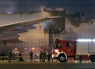 Se incendia un B777 carguero de Ethiopian Airlines