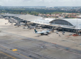 Aeropuerto de Fortaleza. Finalizan obras de extensión de la pista