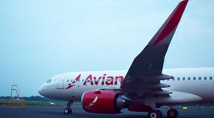 Avianca. Reinicio de vuelos programados a Centroamérica