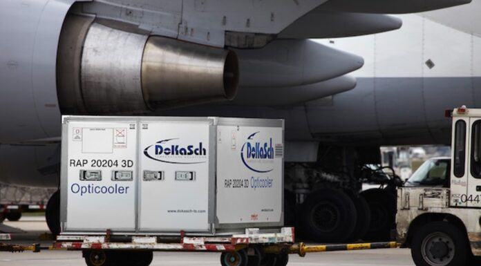 Acuerdo entre Delta Cargo y Opticooler para el transporte de carga sensible a la temperatura