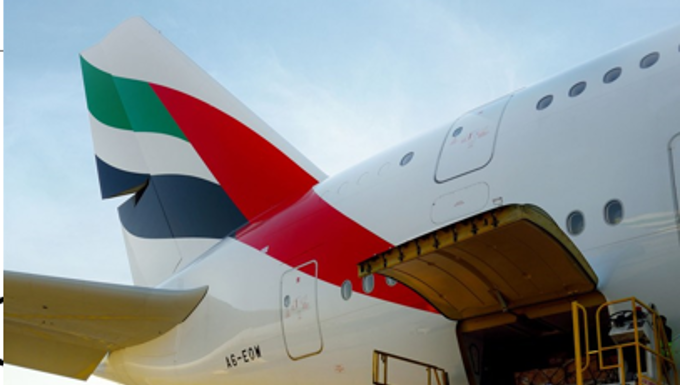 Emirates Skycargo comenzó a utilizar sus A380 para el transporte de carga