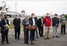 Presidente Piñera inaugura ampliación del Aeropuerto Internacional de Concepción