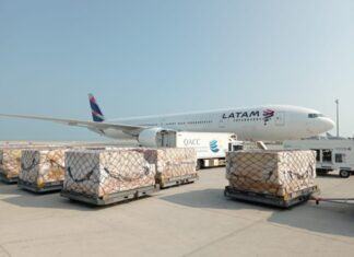 LATAM Cargo aterriza por primera vez en Qatar