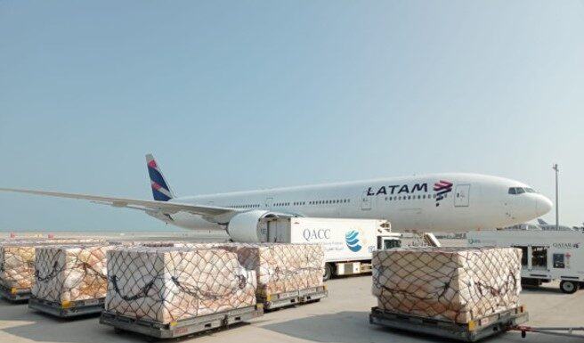 LATAM Cargo aterriza por primera vez en Qatar