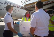 El programa «Avión solidario» de LATAM marca un hito