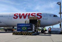 SWISS World Cargo realiza con éxito un embarque de vacunas Covid-19 desde Pekin a Sao Paulo
