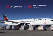 Air Canada Cargo se une a la plataforma de reservas electrónica cargo.one