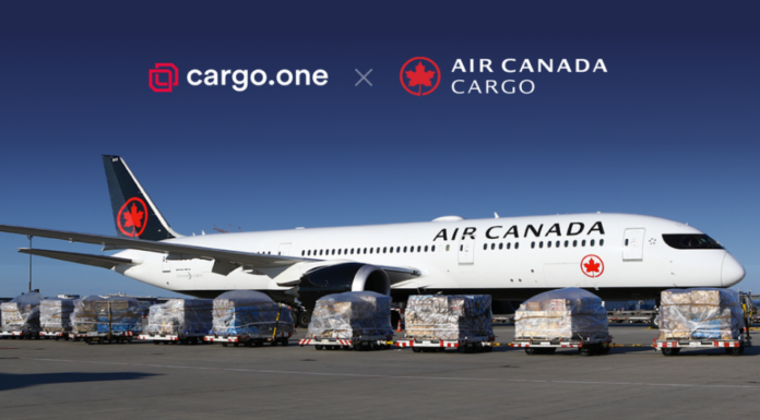 Air Canada Cargo se une a la plataforma de reservas electrónica cargo.one