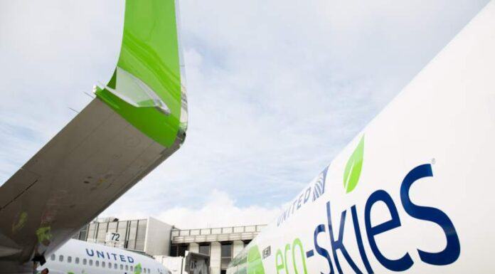 United Airlines lanza la alianza Eco-Skies, para una aviación sostenible