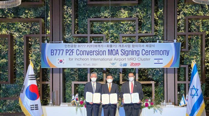 IAI Aviation Services avanza con su plan de conversión de aviones