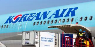 Korean Air cargo realizó 10.000 vuelos con aviones de pasajeros transportando solo cargas