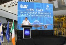 IAI y GECAS comienzan la modificación estructural del primer Boeing 777-300ERSF de pasajeros a carguero