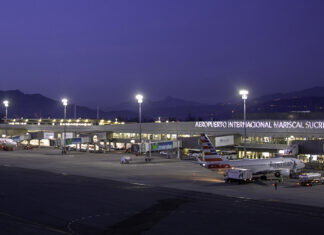 Por mantenimiento, el aeropuerto de Quito cierra pista temporalmente