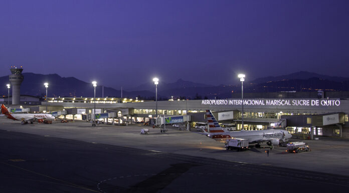 Por mantenimiento, el aeropuerto de Quito cierra pista temporalmente