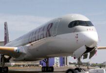 Qatar Airways deja en tierra 13 aviones Airbus 350