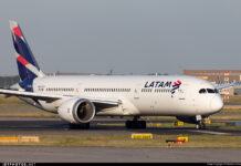 El grupo LATAM se convierte en el mayor operador de aviones Boeing 787 en la región