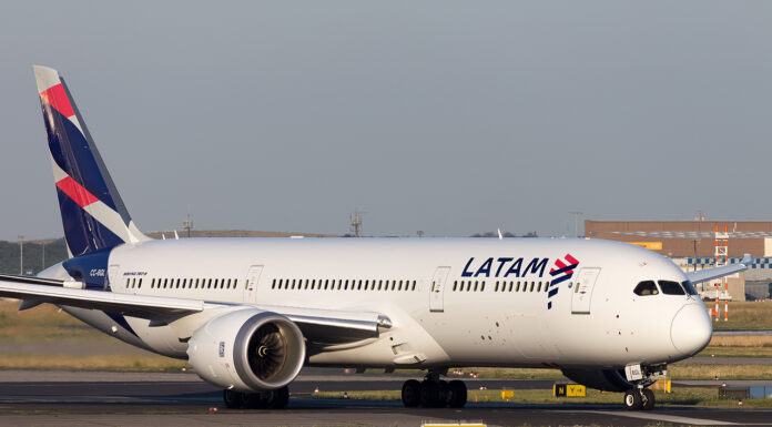 LATAM incorpora cuatro B787 a su flota en Brasil