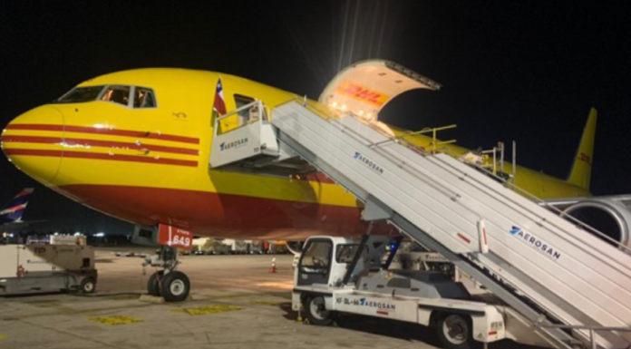 Aerosan cierra contrato con DHL Aviation en Chile
