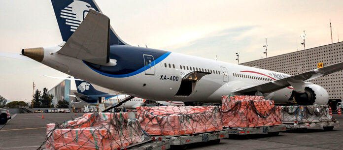 Aeroméxico recibe certificación para el manejo de productos farmacéuticos