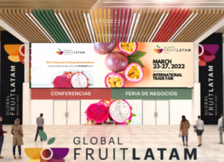 Se viene la Global Fruit LATAM, la mayor exposición de productos frescos en Latinoamérica