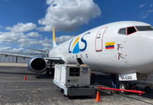 LAS Cargo presenta a su nuevo Boeing 737-400F