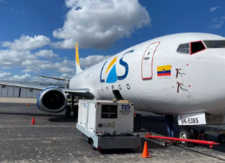 LAS Cargo presenta a su nuevo Boeing 737-400F