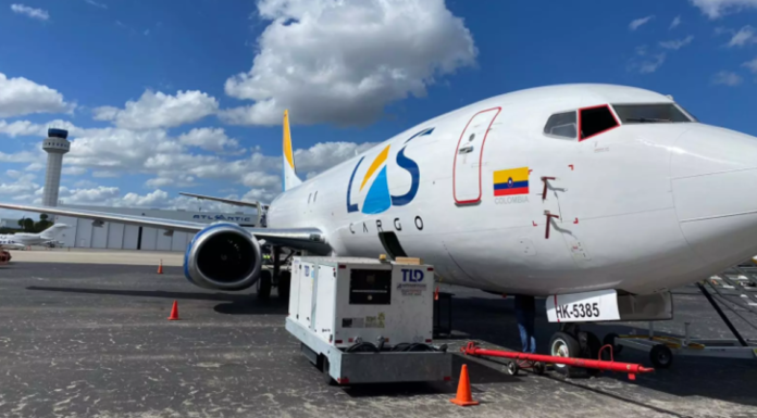 LAS Cargo presenta a su nuevo Boeing 737-400F