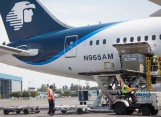 Aeroméxico supera la barrera de los 400 vuelos exclusivos de carga