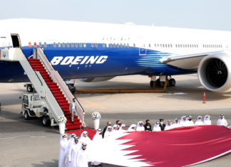 Qatar Airways da la bienvenida al primer B777-9 a Doha