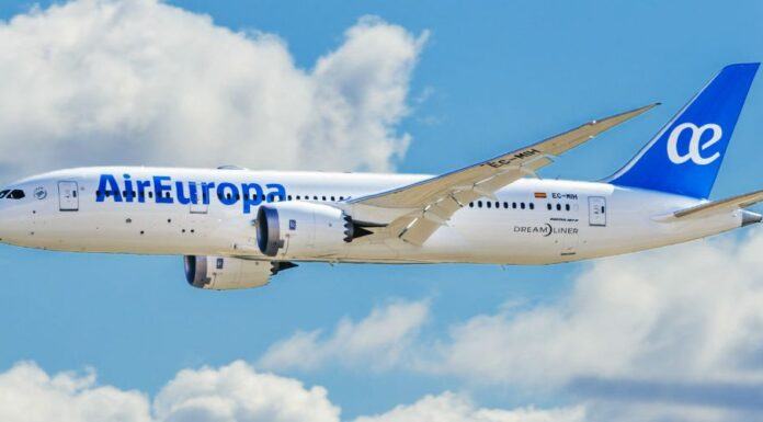 Air Europa reinicia la conectividad entre España y Córdoba